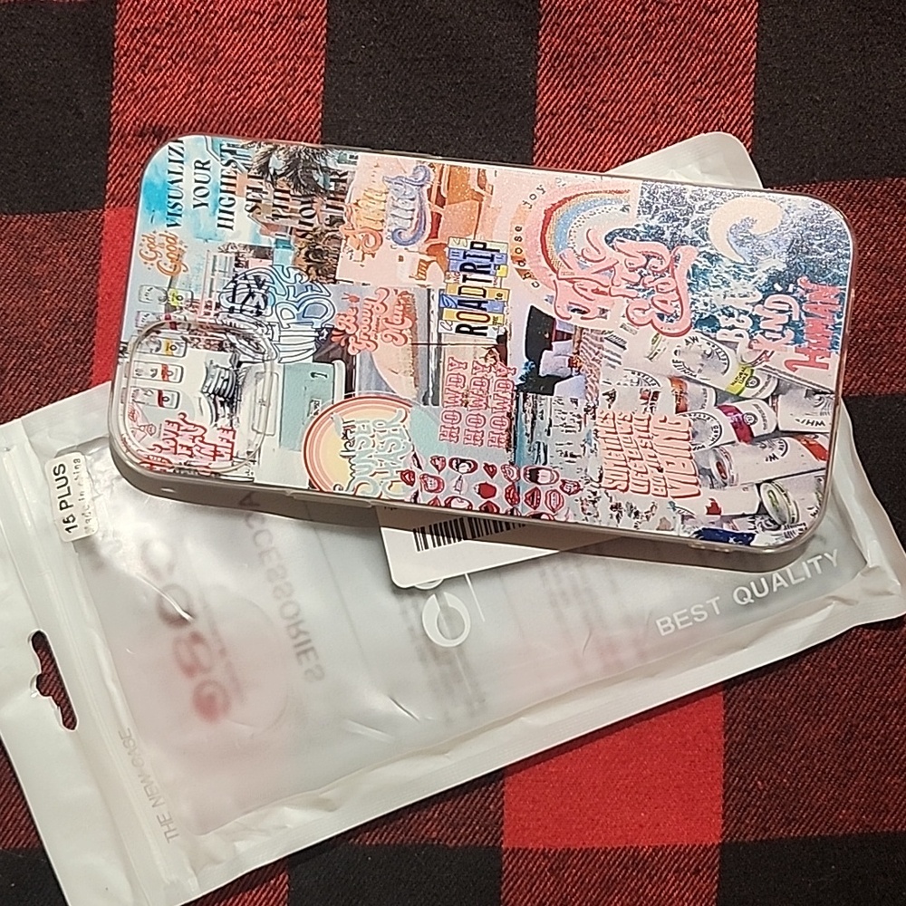 iPhone 15 Multicolor Phone Case for iPhone 15 Plus